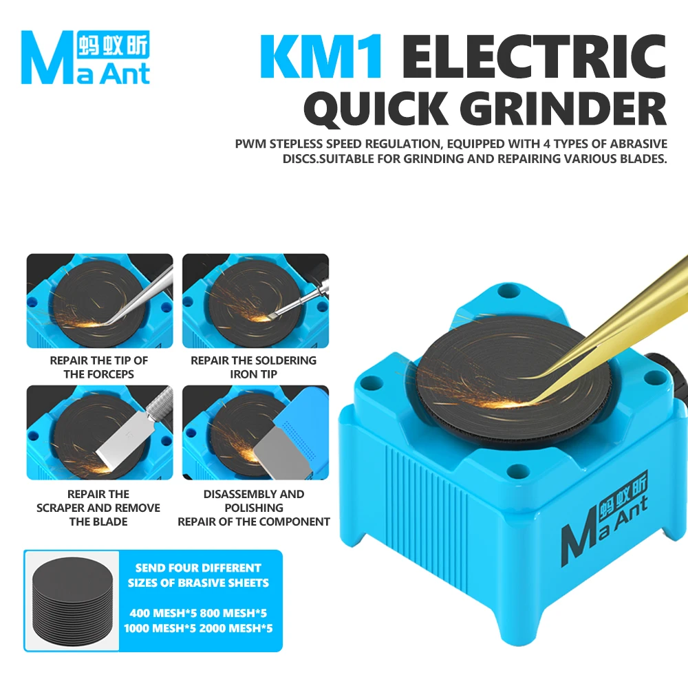 Electronics Repair In Usa - Moedor Elétrico MaAnt KM1 7000–15000 RPM