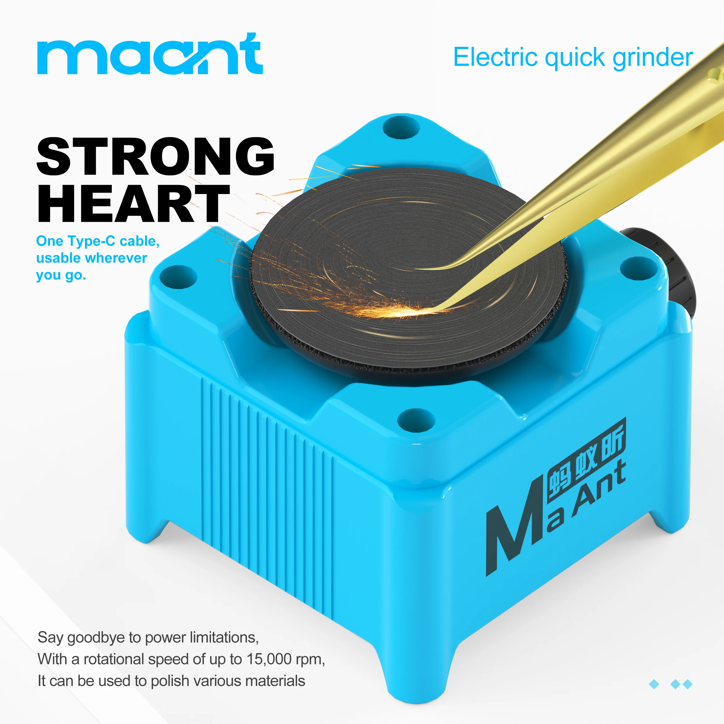Moedor Elétrico MaAnt KM1 7000 - Electronics Repair In Usa avaliação e preço